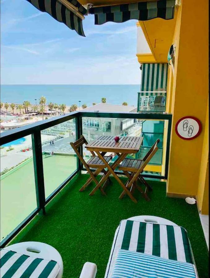Apto. Lujo Primera Linea Playa Del Bajondillo Torremolinos Exteriör bild